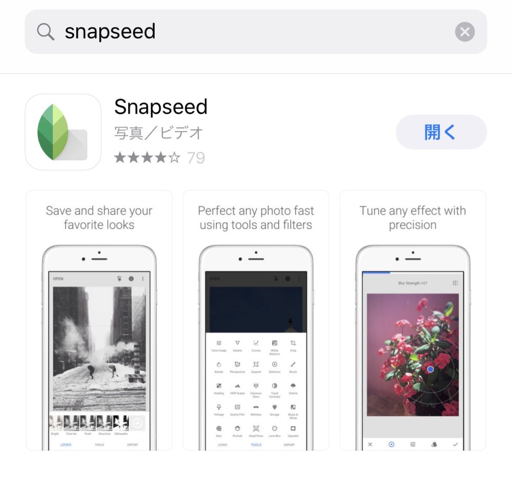 画像加工 修正が簡単にできるおすすめアプリ Snapseed の使い方 ぽこみち日和